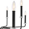 Ebony Elegance 8 Light Chandelier thumbnail 4