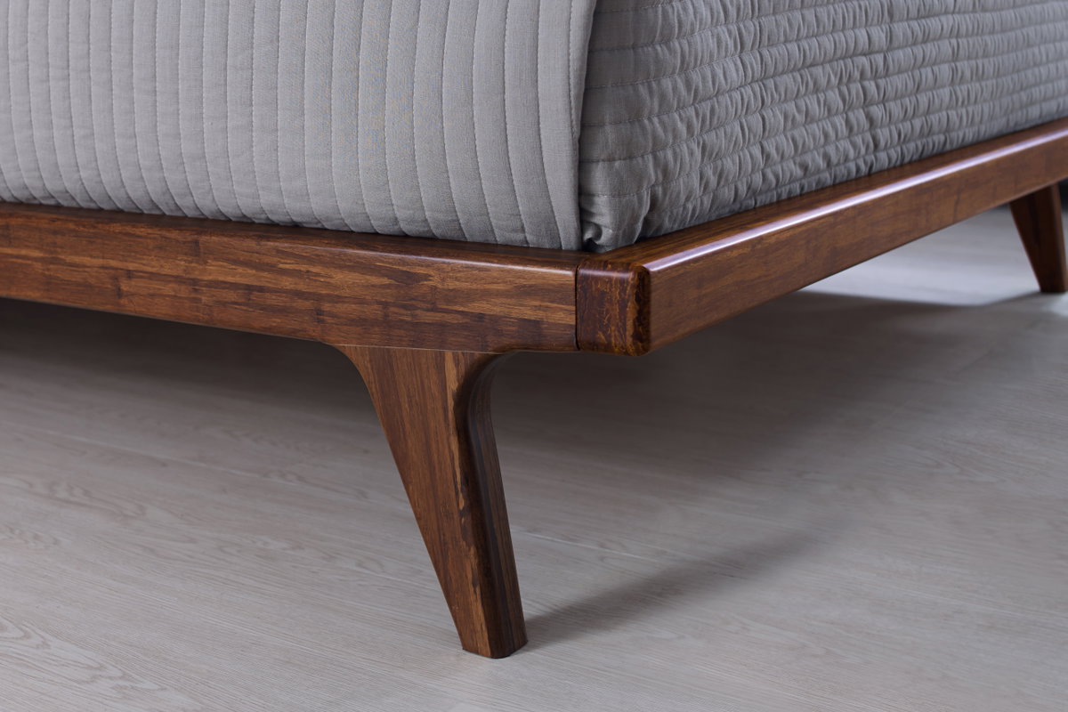 Mercury Upholstered California King Platform Bed, Exotic, by Greenington, 91" length x 77" width x 42" height View 6