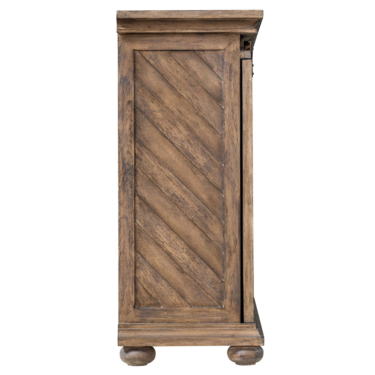 Primalia Barn Door Media Console, by Uttermost, 5'2" width x 2'10" height x 1'2" depth View 6