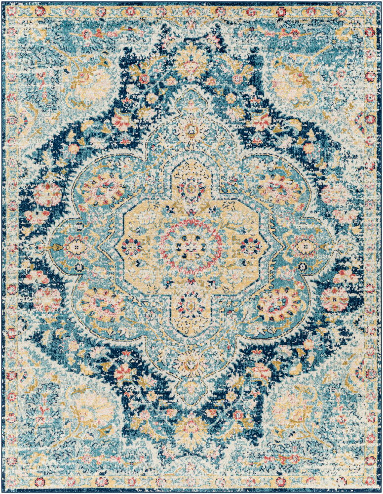 Elaziz Machine Woven Rug, by Surya, 1'3.75" length x 1'3.75" width
