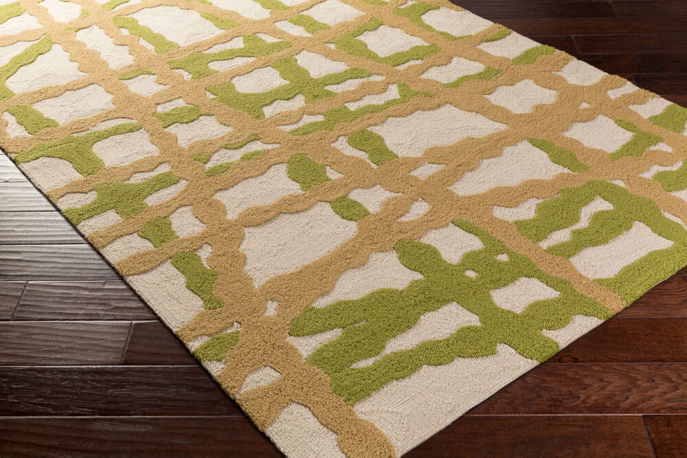 Courtyard Handmade Rug, by Surya, 6' length x 4' width