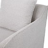 Welland Gray Swivel Chair, Accent Chair by Uttermost, 27.5" width x 28.5" height x 33.5" depth thumbnail 8