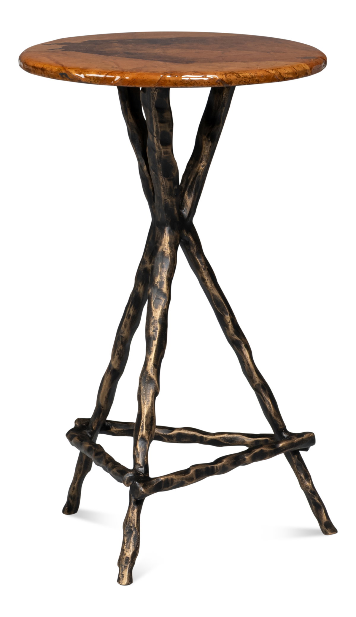 Planter's Table, by Sarreid, 1'2" length x 1'2" width x 2' height View 1