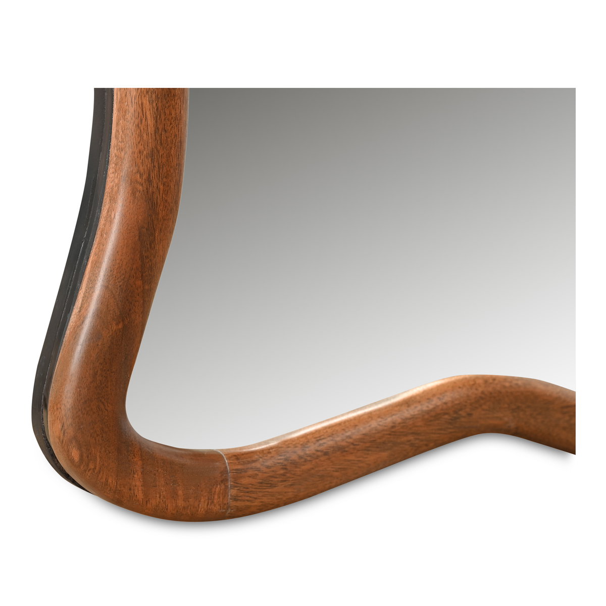 Leni Large Mirror Brown, by Moe's Home, 35" width x 60" height x 1.5" depth View 4