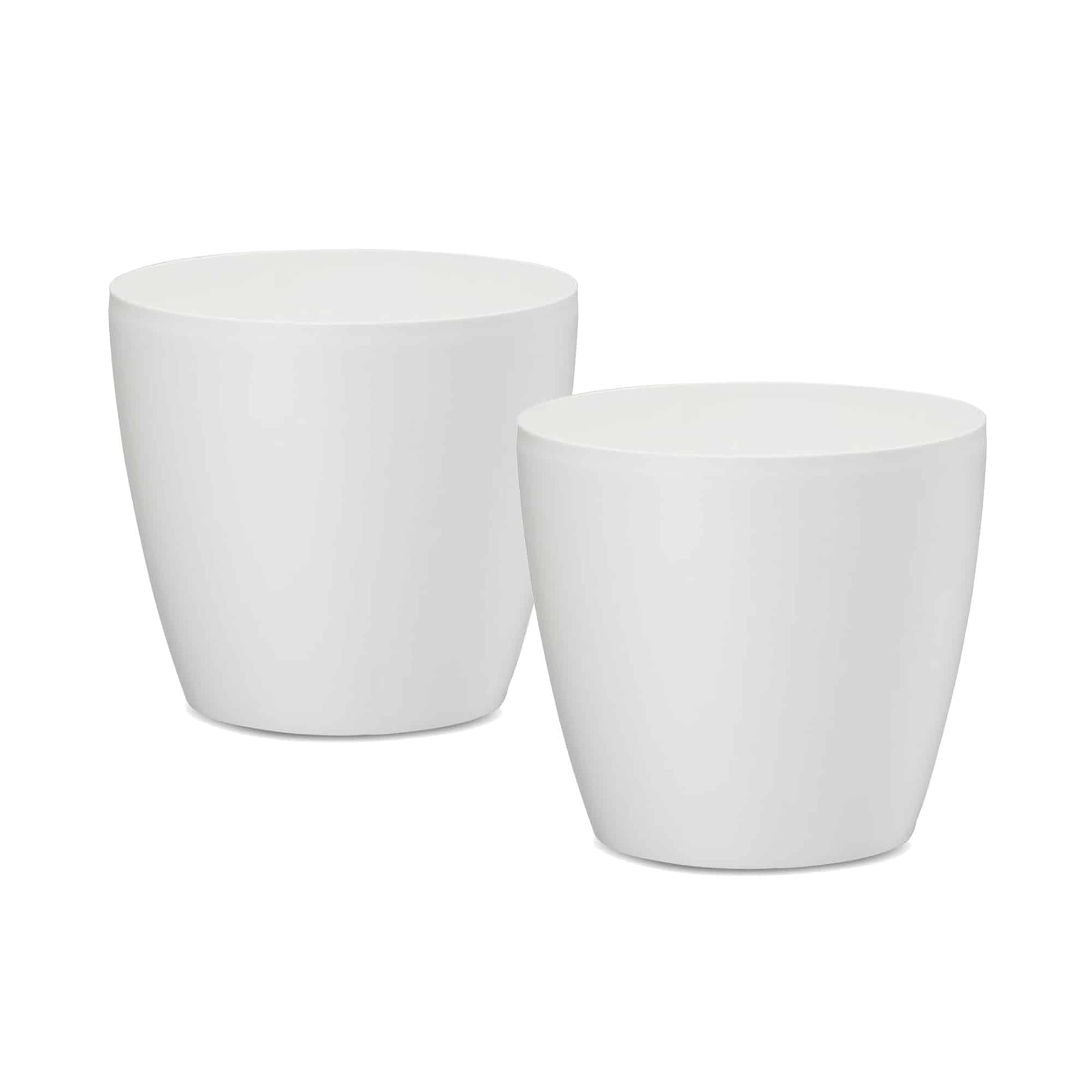 Eva Round Houseplant Pot - No Drain Hole Case of 2 large image 