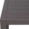 Polanco Outdoor Aluminum Dining Table, Outdoor Table by Uttermost, 7'8" width x 2'5.75" height x 3'2.6" depth thumbnail 9