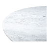 Stanley Dining Table White Marble, by Moe's Home, 48" width x 30" height x 48" depth thumbnail 5