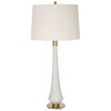 Marille Ivory Stone Table Lamp, by Uttermost, 16" width x 35.5" height x 16" depth thumbnail 5