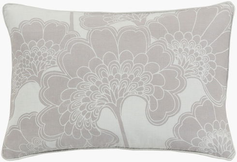 Japanese Floral Lumbar Pillow