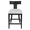 Idris Modern Wood Counter Stool, Furniture by Uttermost, 20" width x 38" height x 22.5" depth thumbnail 1