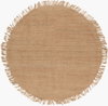 Jute Handmade Rug, by Surya, 6' length x 6' width thumbnail
