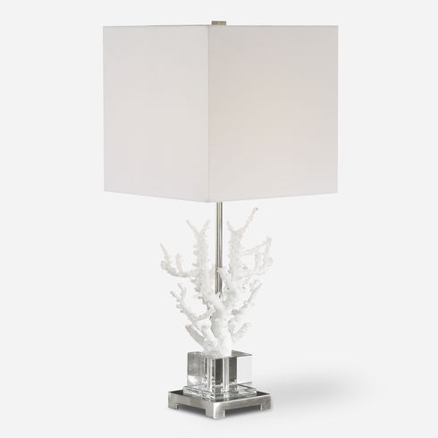 Corallo White Coral Table Lamp