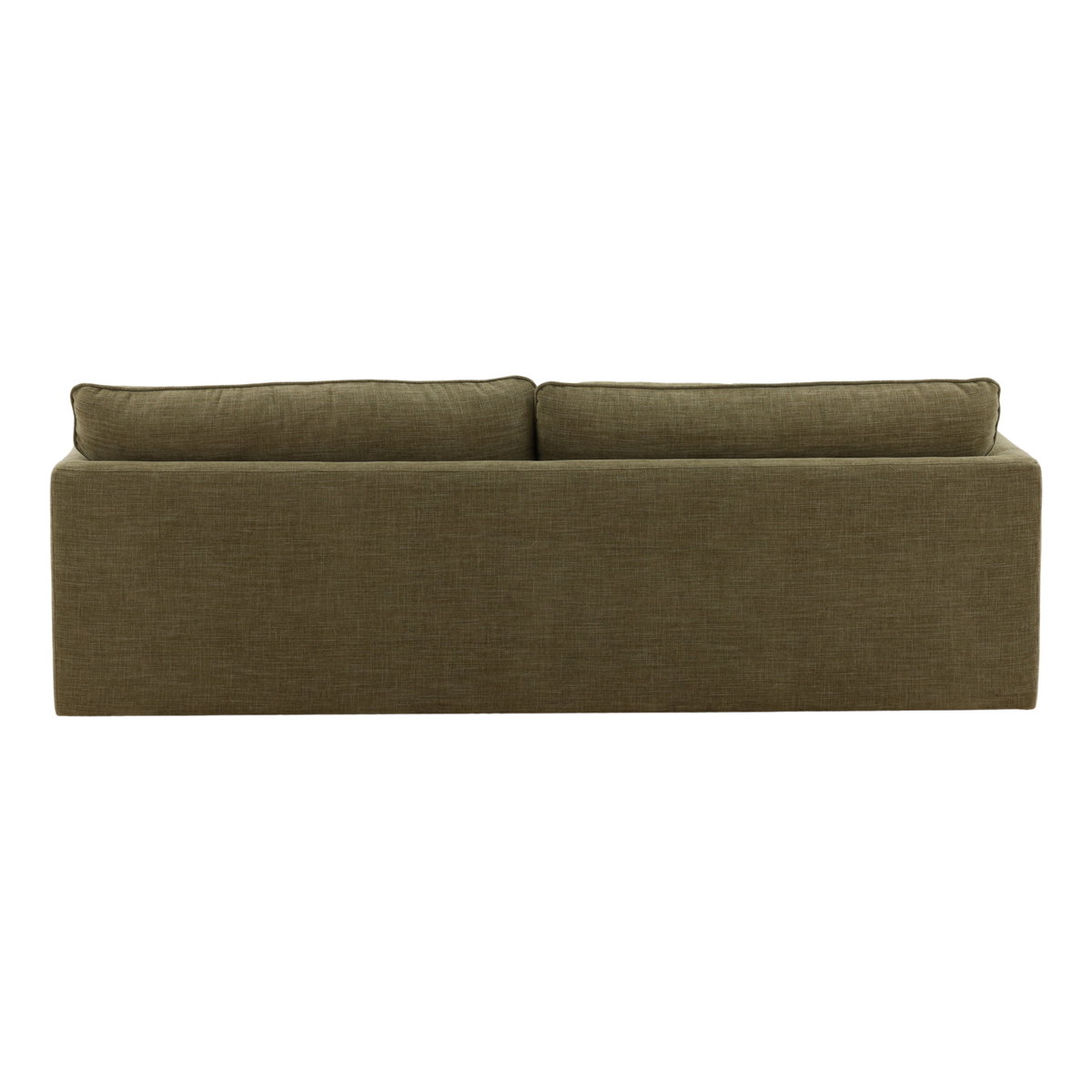 Bourchard Sofa Green, Sofas & Sectional by Dovetail, 89.75" width x 32" height x 34.75" depth View 4
