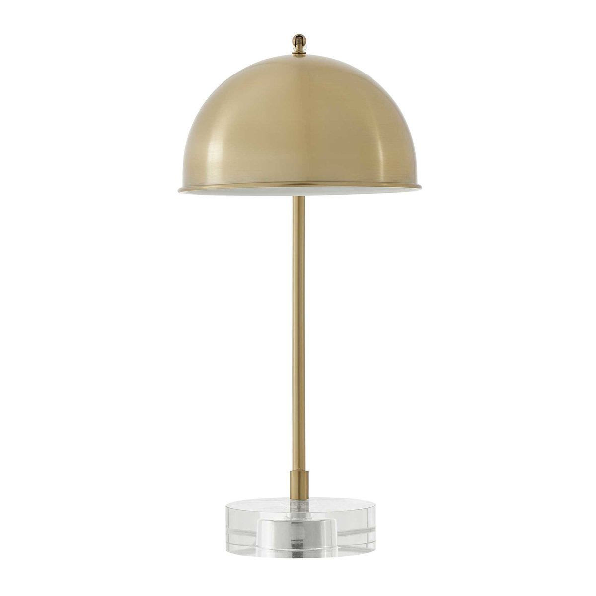 Romani Brass Desk Lamp, by Uttermost, 14.75" width x 22" height x 10" depth View 7
