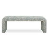 Amie Spa Blue Bench, Benche by Uttermost, 54" width x 18" height x 19" depth thumbnail 1