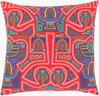 Global Brights Accent Pillow, Decorative Pillow by Surya, 18" length x 18" width thumbnail