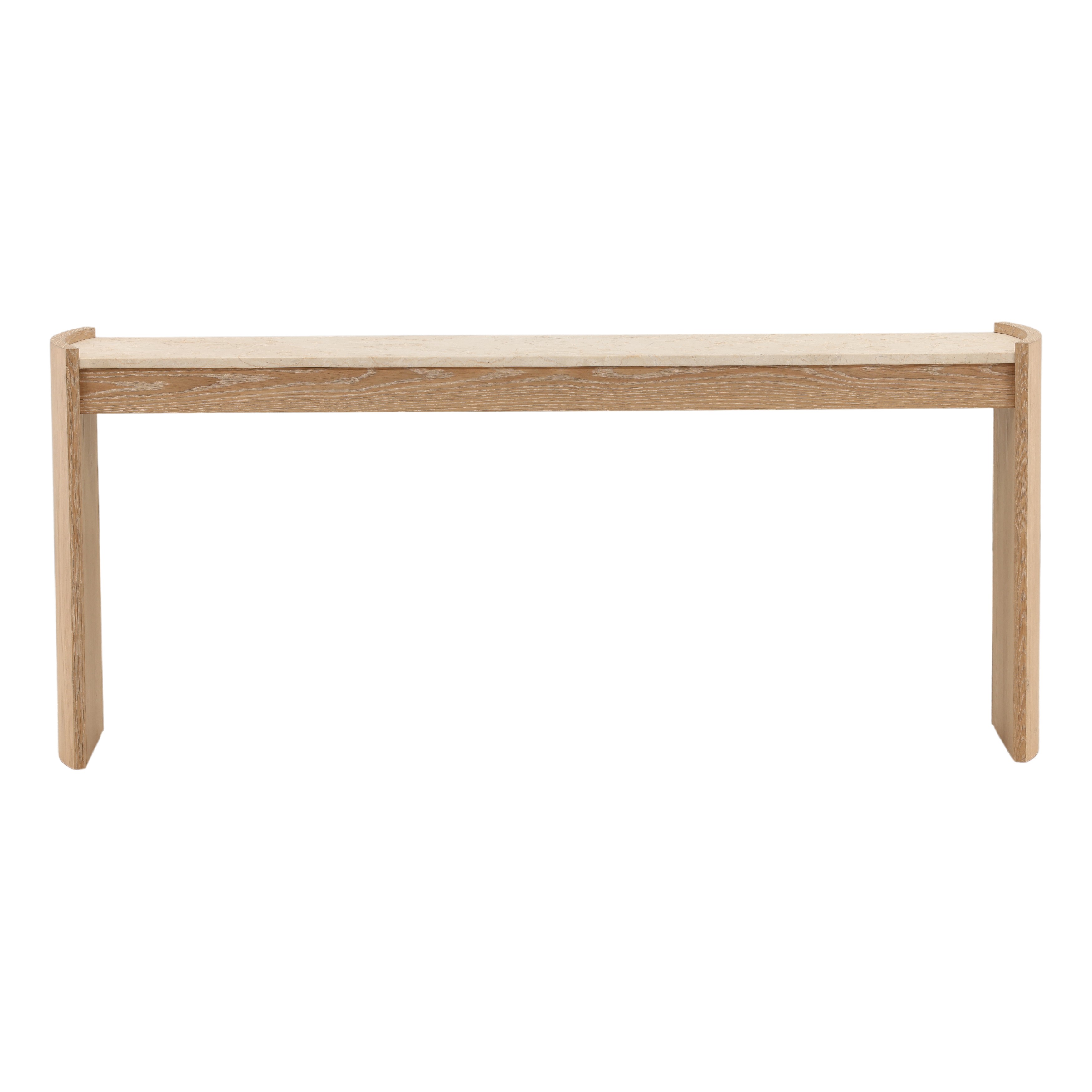 Kaden Console Table Natural large image 