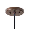 Barnstead 1 Light Copper Pendant, by Uttermost, 14" width x 6" height x 14" diameter x 14" depth thumbnail 3