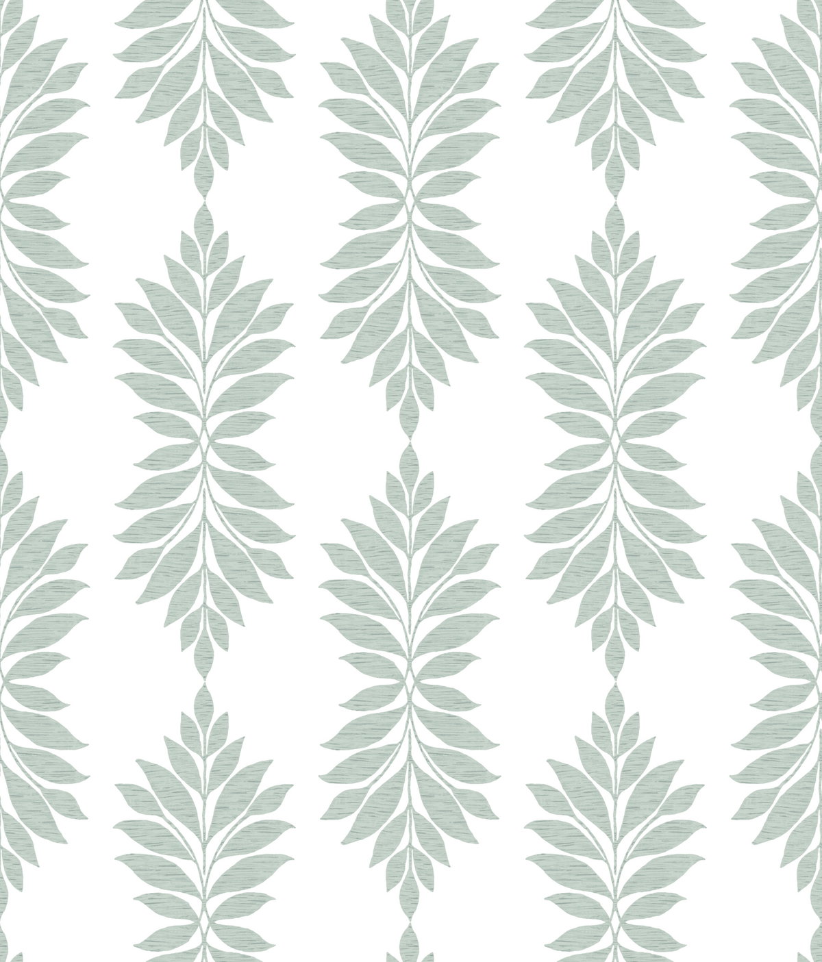 Broadsands Botanica Light Green Wallpaper, by York Wall, 33' length x 1'8.5" width x 0.02" depth