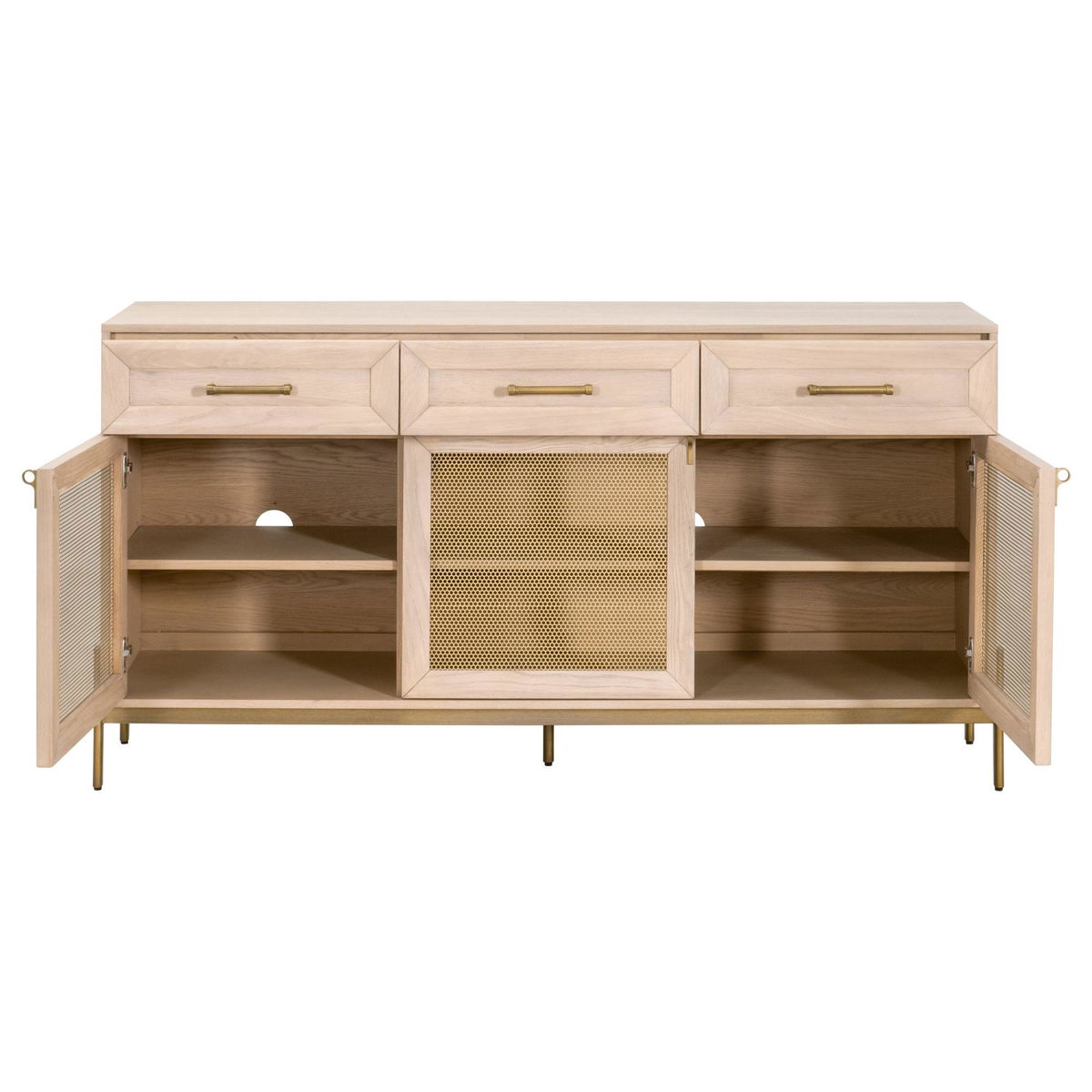 Dwell Media Sideboard, Cabinets & Sideboard by Essentials for Living, 65" width x 34.75" height x 18" depth View 3