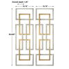 Aerin Geometric Wall Art Set/2 thumbnail 2