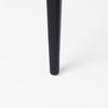 Clara Black Wood with Cream Fabric Seat and Cane Back Dining Chair thumbnail 10