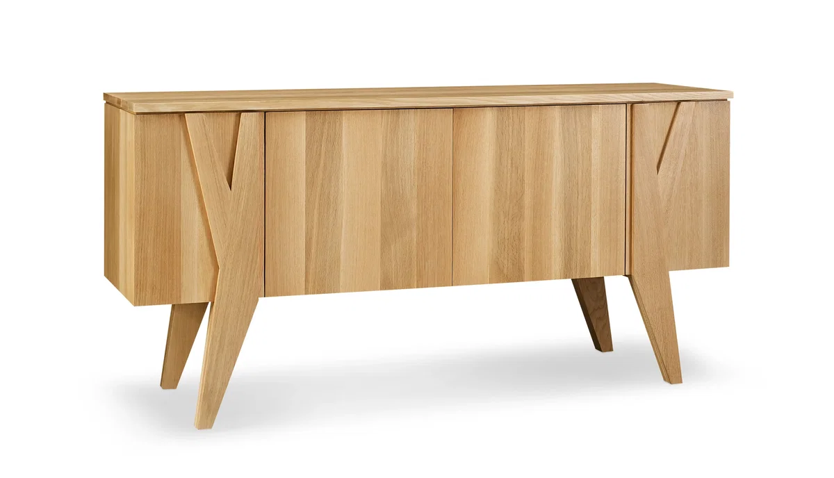 Yarrow Sideboard, Sideboards & Buffet by Stickley, 70.5" width x 34" height x 20" depth