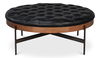 Corbet Cocktail Ottoman Onyx Black Lthr thumbnail 12
