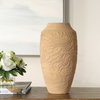 Sandstone Flow Large Terracotta Vase, by Uttermost, 8.25" width x 15.5" height x 8.25" depth thumbnail 2