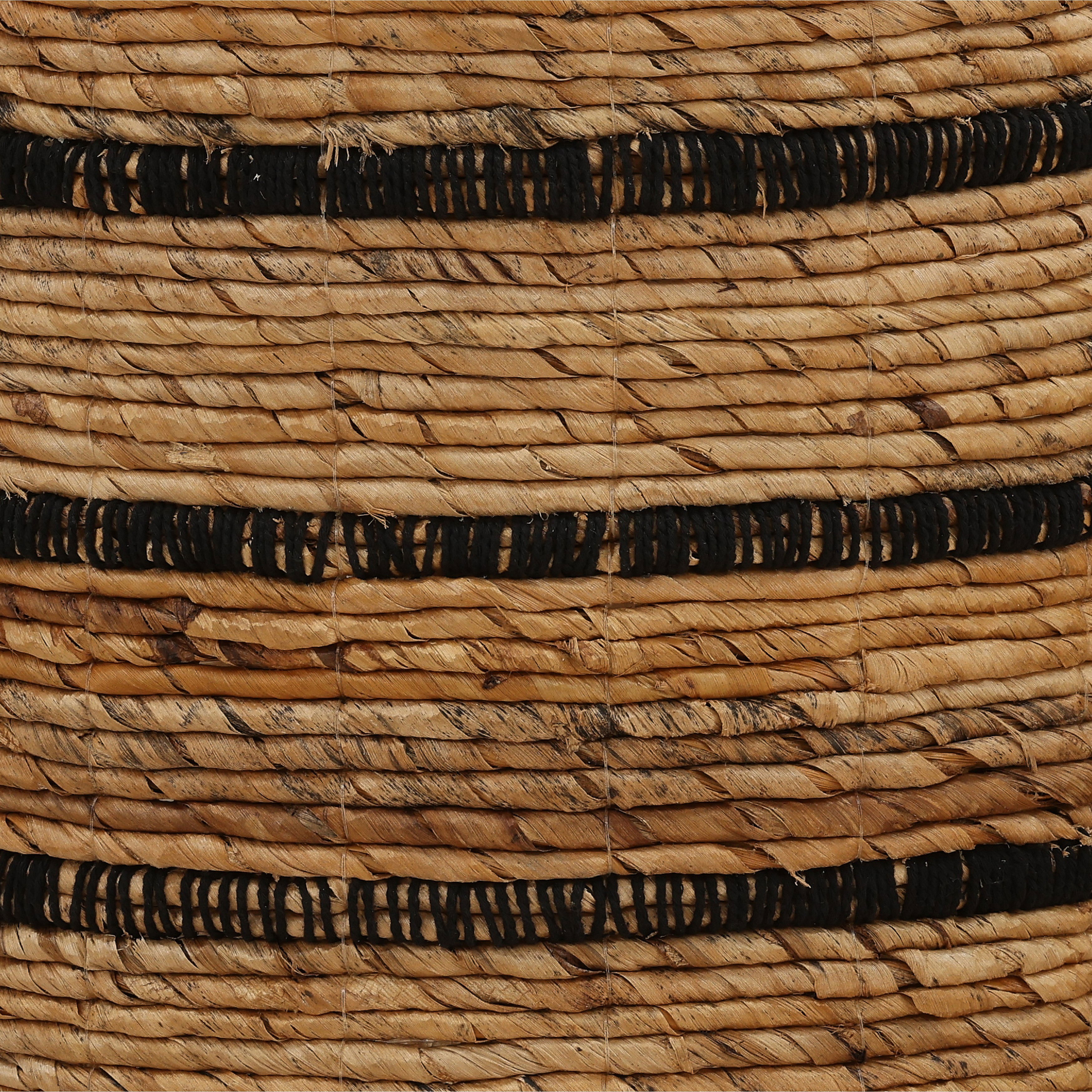 Wichita Basket Set of 3, Bins & Basket by Dovetail, 18.25" width x 19.2" height x 18.25" diameter x 18.25" depth View 2