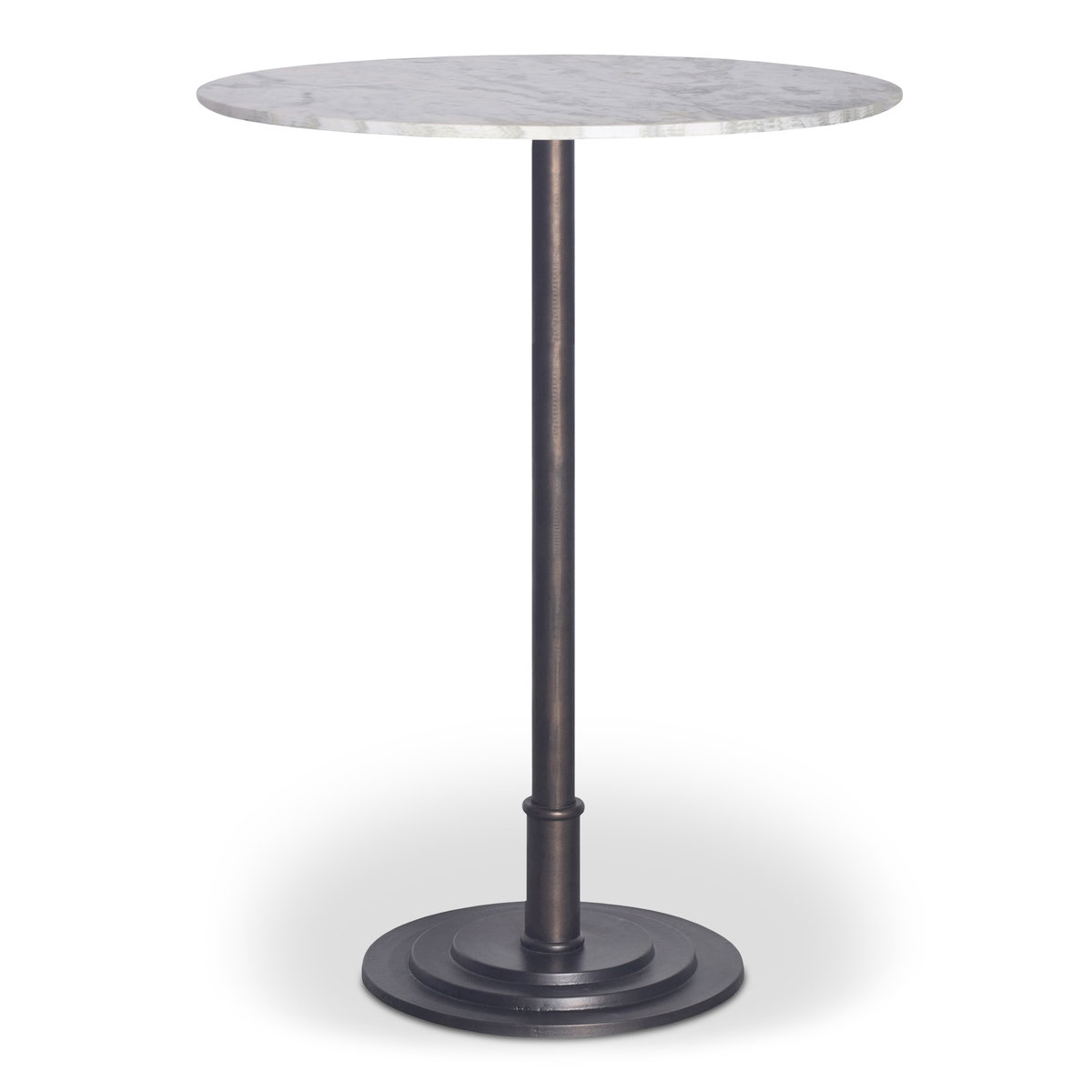 Tori Outdoor Bar Table White Marble, Counter & Bar Table by Moe's Home, 30" width x 42" height x 30" depth View 1