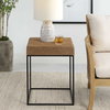 Laramie Rustic Rope Accent Table, Side & End Table by Uttermost, 18" width x 24" height x 18" depth thumbnail 4