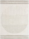 Fossay Shag Machine Woven Rug, by Surya, 2'11.43" length x 1'11.62" width thumbnail