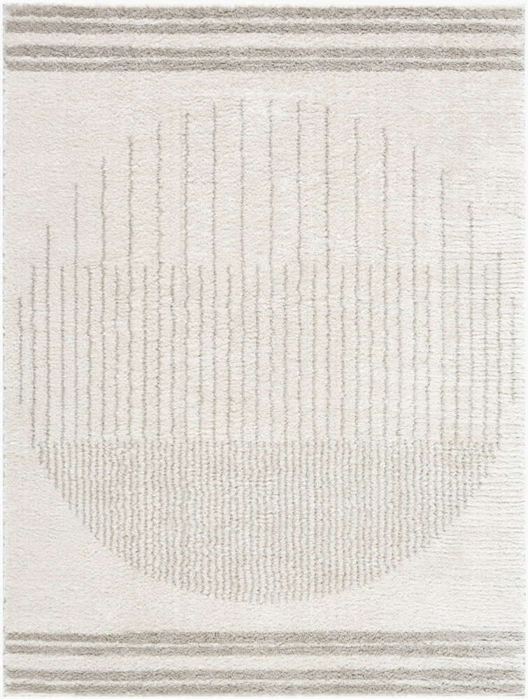 Fossay Shag Machine Woven Rug, by Surya, 2'11.43" length x 1'11.62" width