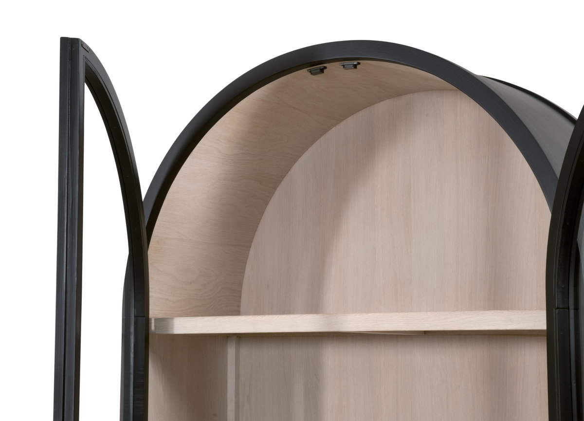 Toulouse Display Cabinet, Shelving & Bookcase by Essentials for Living, 47.5" width x 83" height x 17.75" depth View 12