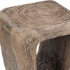 Loophole Bleached Wash Accent Stool, Ottoman by Uttermost, 16" width x 18" height x 14" depth thumbnail 8