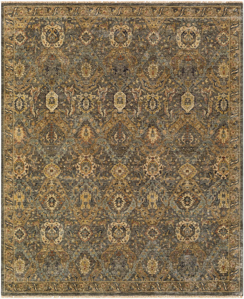 Anatolia Handmade Rug, by Surya, 1'6" length x 1'6" width