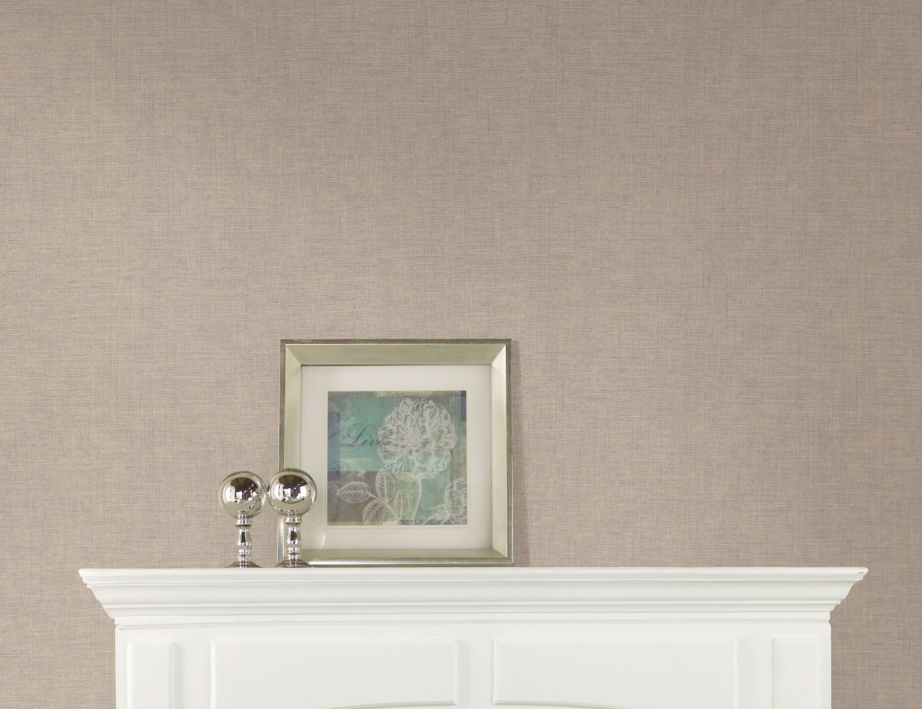 Wire Mesh Off White Wallpaper large image 