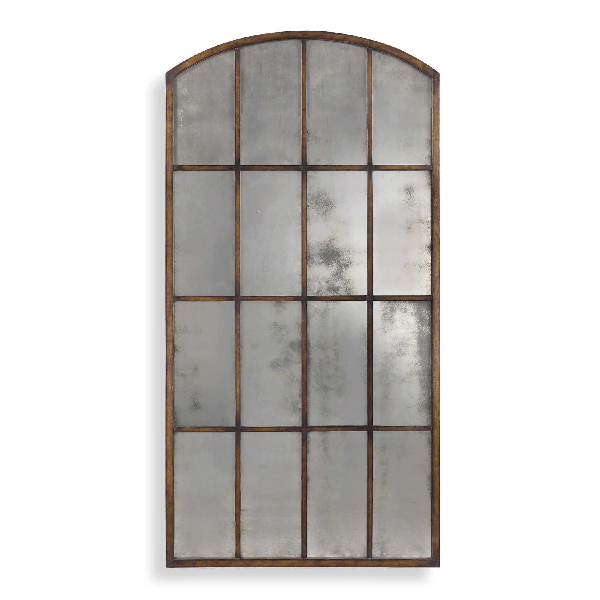 Amiel Antique Large Arch Mirror large image 