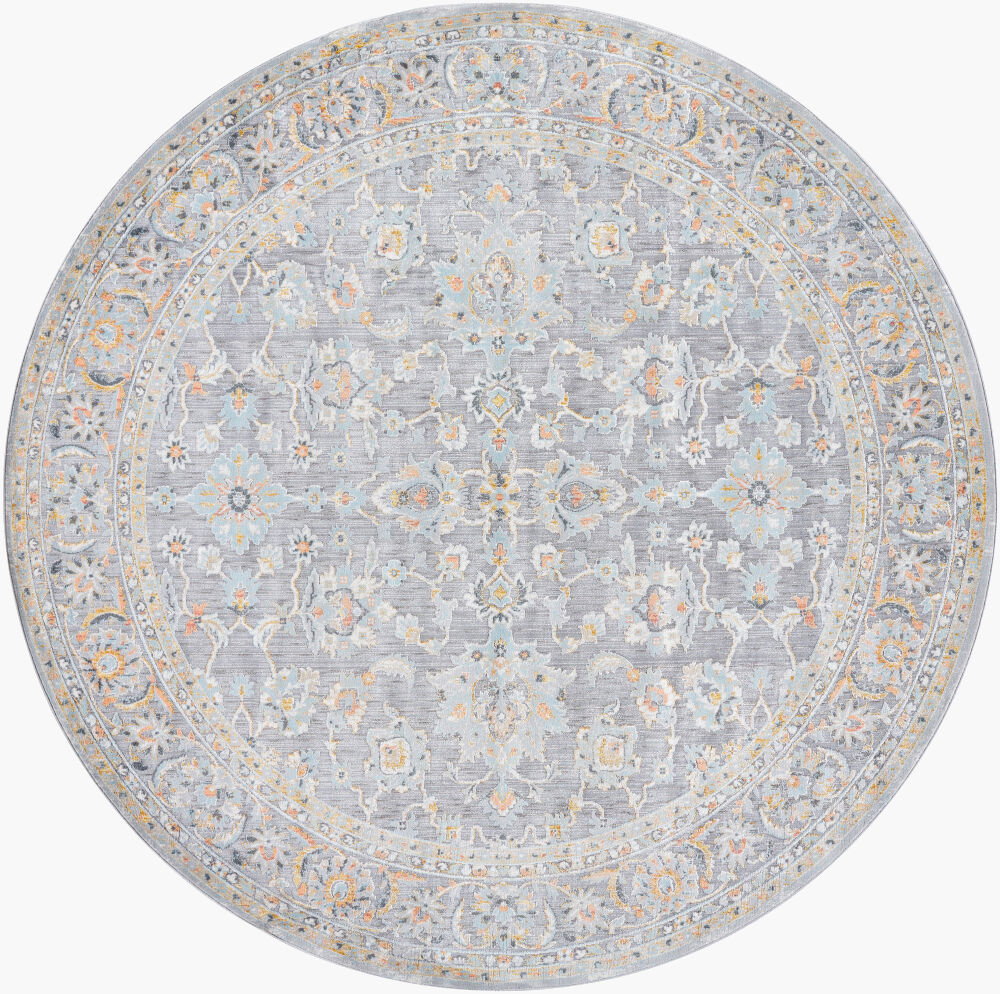 Hassler Machine Woven Rug, by Surya, 7'10.49" length x 7'10.49" width
