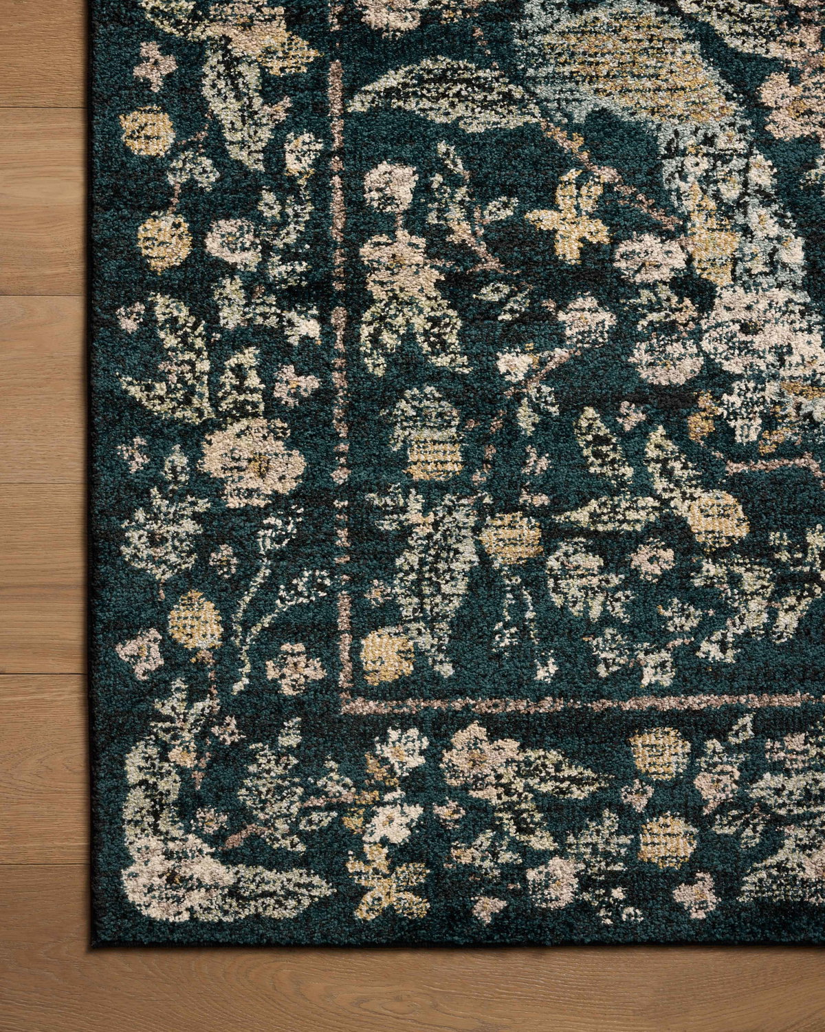 Rifle Paper Co. x Loloi Laurel Rug, 6'6" length x 9'2" width View 5