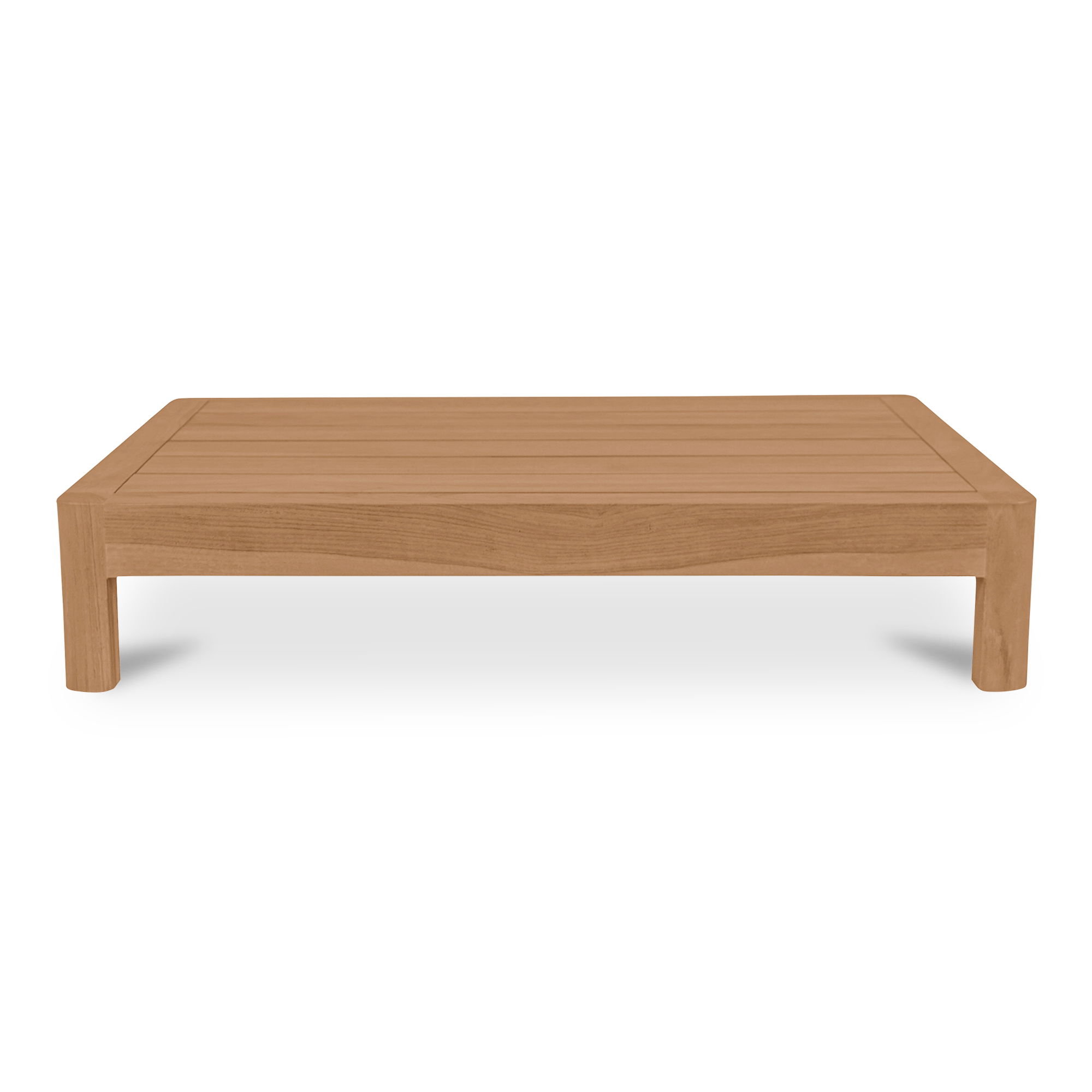 Enzo Outdoor Side Table Natural, Side & End Table by Moe's Home, 35.43" width x 7.09" height x 27.95" depth View 1