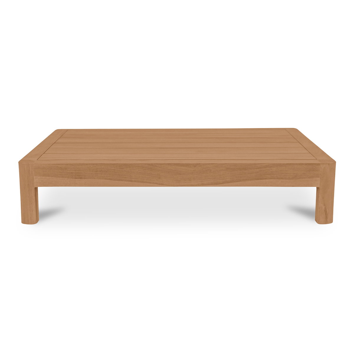 Enzo Outdoor Side Table Natural, Side & End Table by Moe's Home, 35.43" width x 7.09" height x 27.95" depth View 1