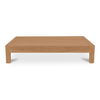 Enzo Outdoor Side Table Natural, Side & End Table by Moe's Home, 35.43" width x 7.09" height x 27.95" depth thumbnail 1
