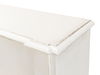 *Crested Wall Cabinet,White/White Finish, Cabinets & Sideboard by Sarreid, 96" length x 18" width x 39" height thumbnail 7