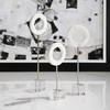 Coin Toss Marble Rings Set/3, Figurines & Statue by Uttermost, 6" width x 22" height x 3" depth thumbnail 5