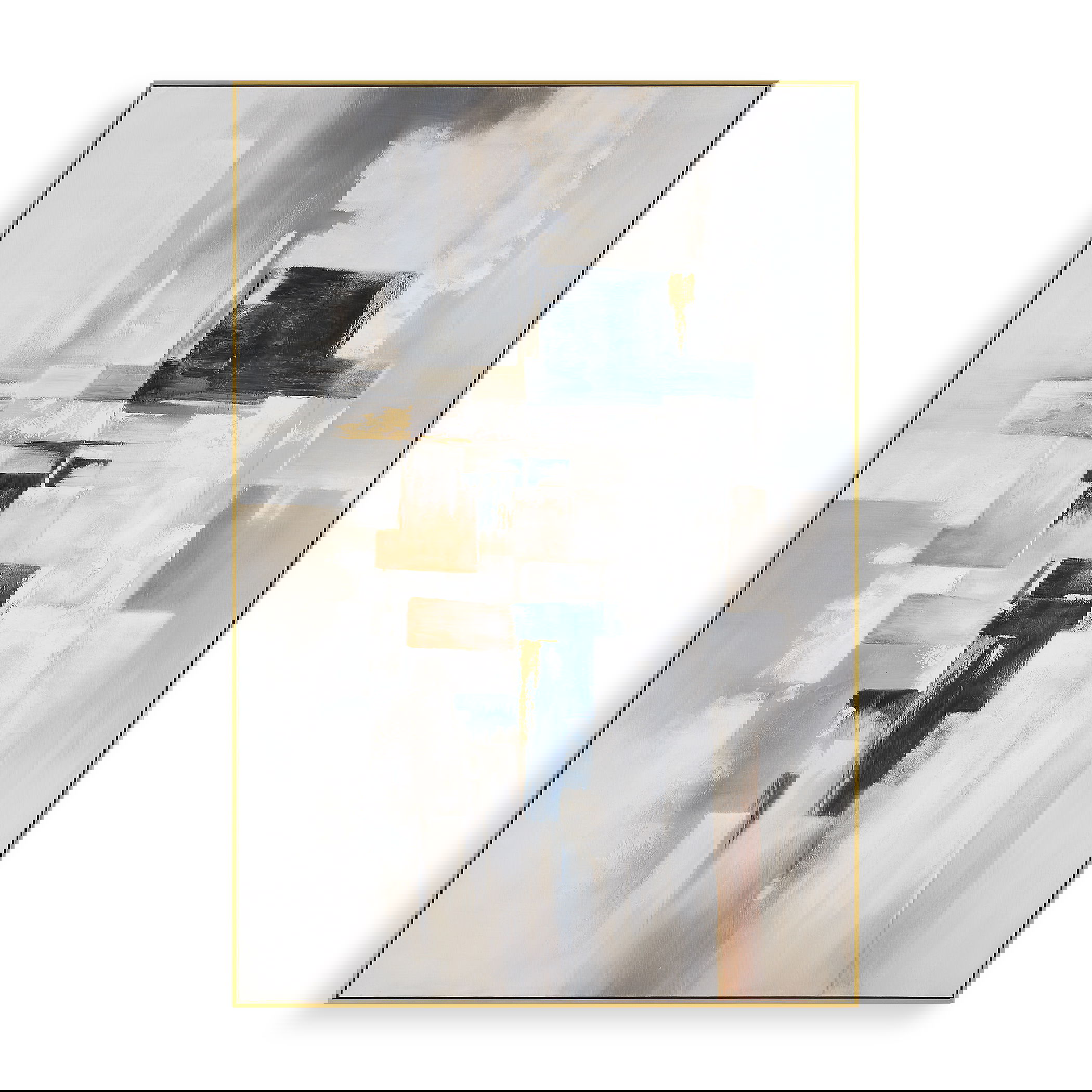 Waterfront Geometric Abstract Art large image 