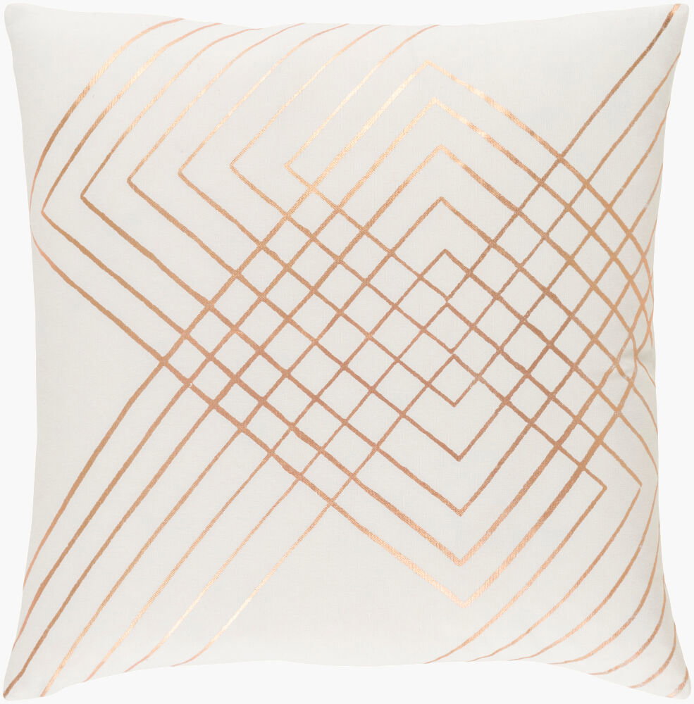 Crescent Accent Pillow, Decorative Pillow by Surya, 18" length x 18" width