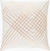 Crescent Accent Pillow Poly, Decorative Pillow by Surya, 18" length x 18" width thumbnail