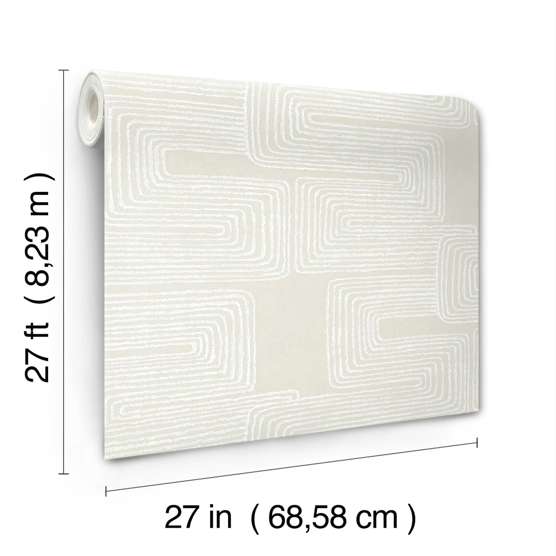 Zulu Thread Neutral & Pearl Wallpaper large image 